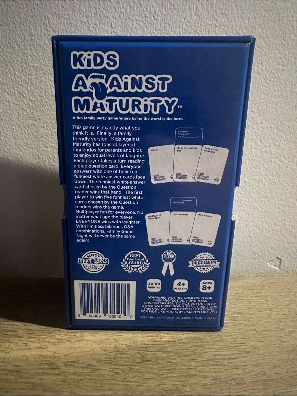 Kids Against Maturity - Card Game